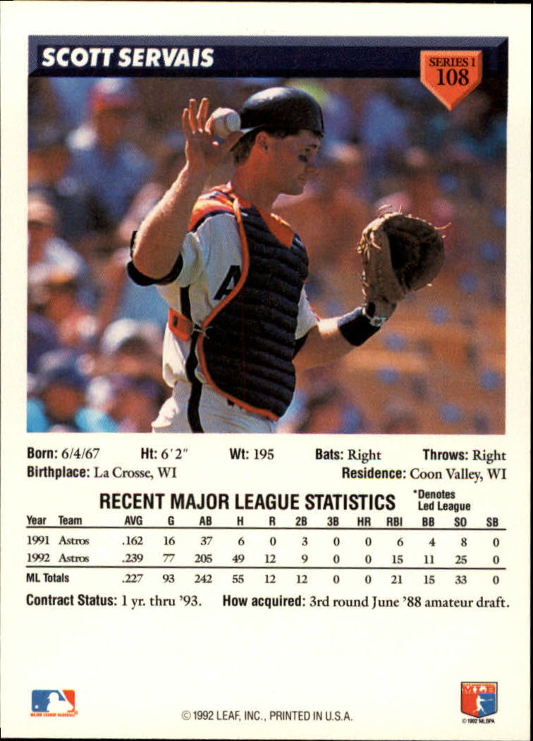 B1980- 1993 Donruss Baseball Cards 1-250 +Rookies -You Pick- 15+ FREE US SHIP - Picture 217 of 501