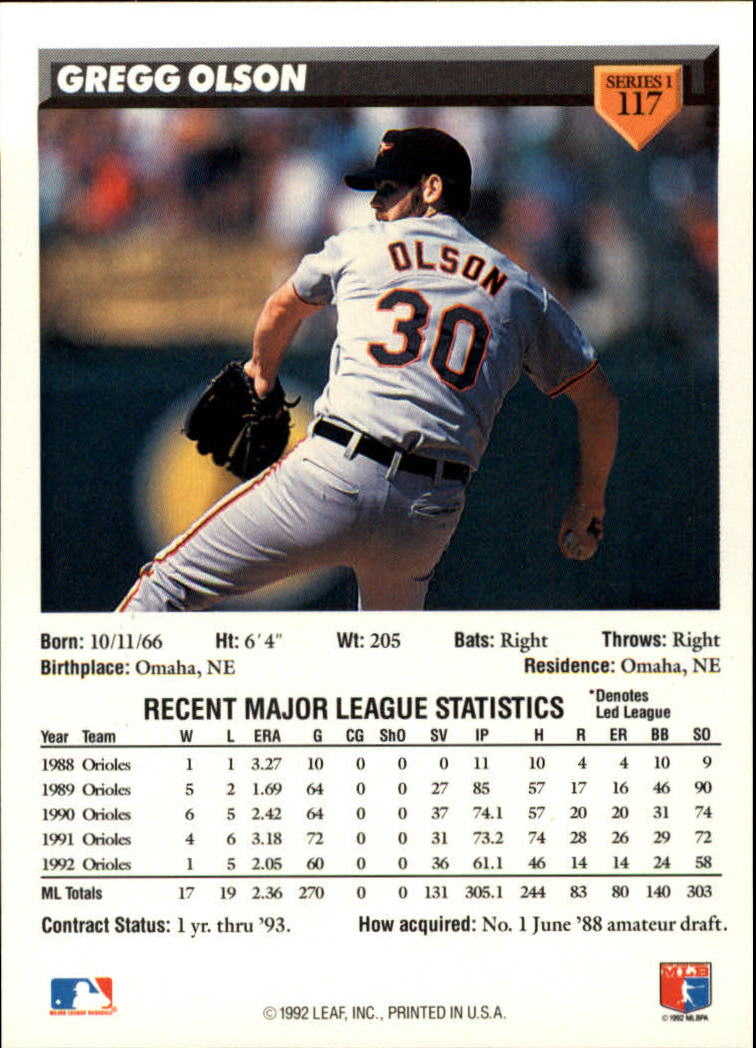 B1980- 1993 Donruss Baseball Cards 1-250 +Rookies -You Pick- 15+ FREE US SHIP - Picture 235 of 501