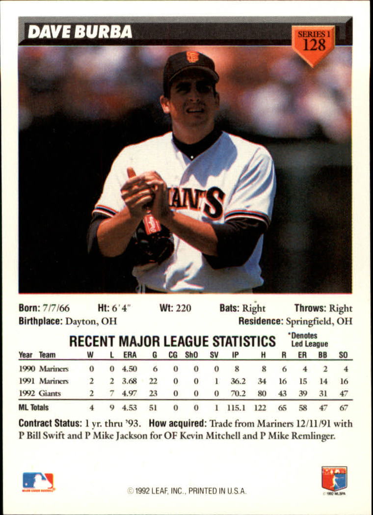 B1980- 1993 Donruss Baseball Cards 1-250 +Rookies -You Pick- 15+ FREE US SHIP - Picture 257 of 501
