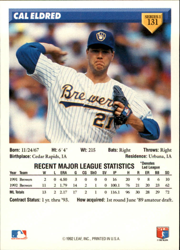 Sports Card Back