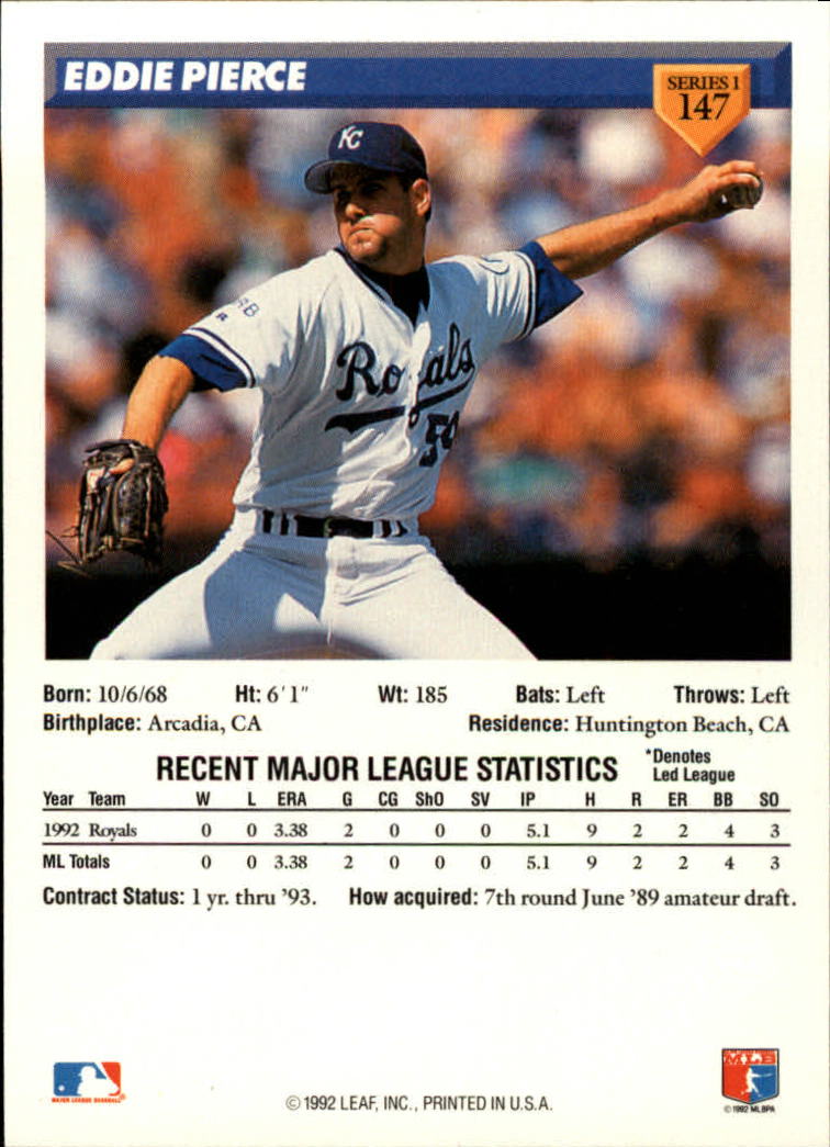 B1980- 1993 Donruss Baseball Cards 1-250 +Rookies -You Pick- 15+ FREE US SHIP - Picture 295 of 501
