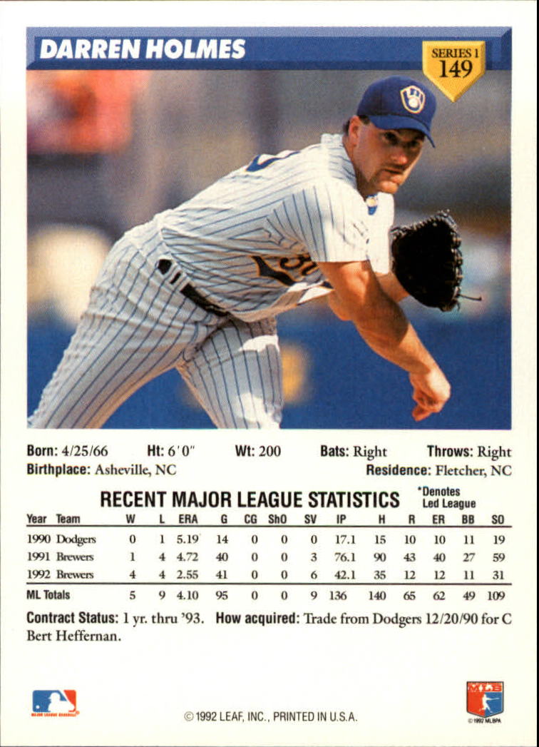 B1980- 1993 Donruss Baseball Cards 1-250 +Rookies -You Pick- 15+ FREE US SHIP - Picture 299 of 501