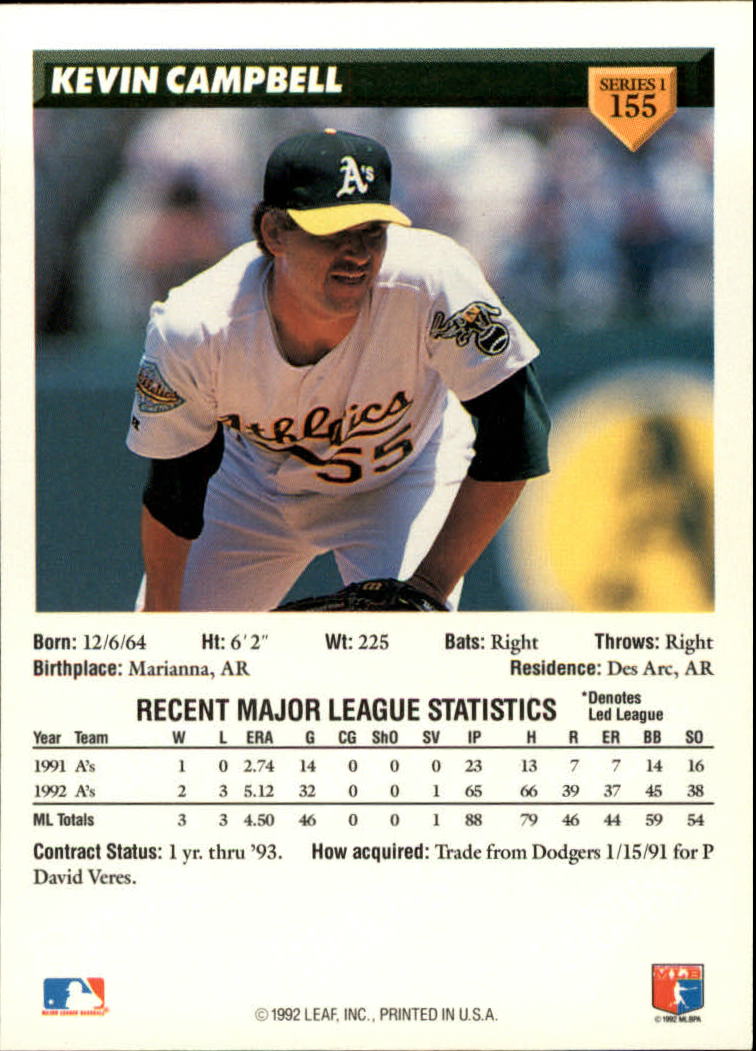 B1980- 1993 Donruss Baseball Cards 1-250 +Rookies -You Pick- 15+ FREE US SHIP - Picture 311 of 501