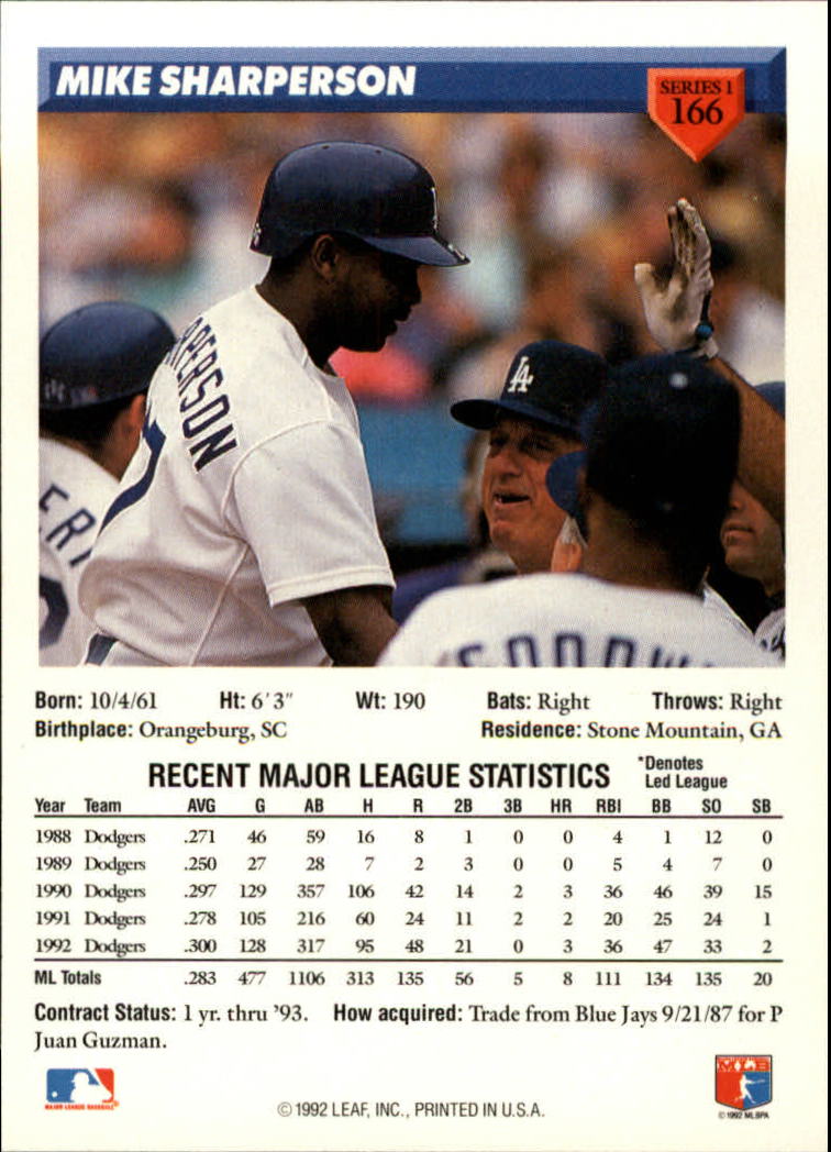 B1980- 1993 Donruss Baseball Cards 1-250 +Rookies -You Pick- 15+ FREE US SHIP - Picture 333 of 501