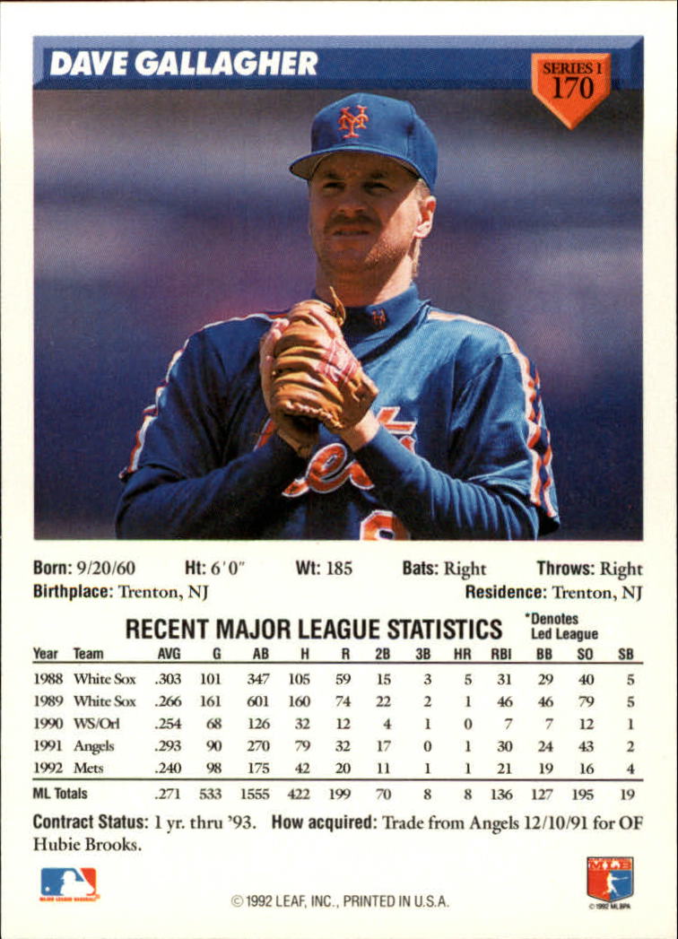 B1980- 1993 Donruss Baseball Cards 1-250 +Rookies -You Pick- 15+ FREE US SHIP - Picture 341 of 501