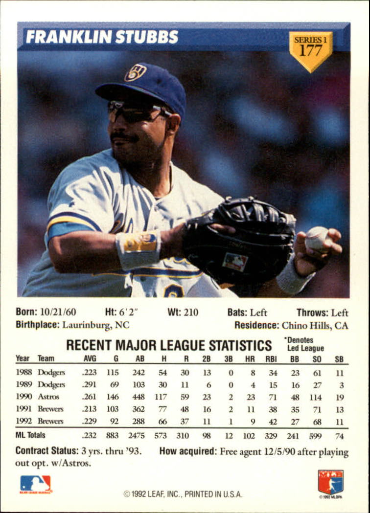B1980- 1993 Donruss Baseball Cards 1-250 +Rookies -You Pick- 15+ FREE US SHIP - Picture 355 of 501