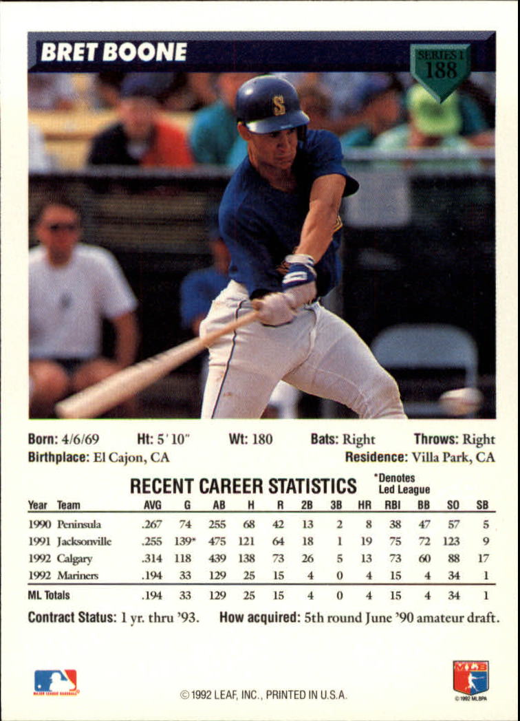Sports Card Back