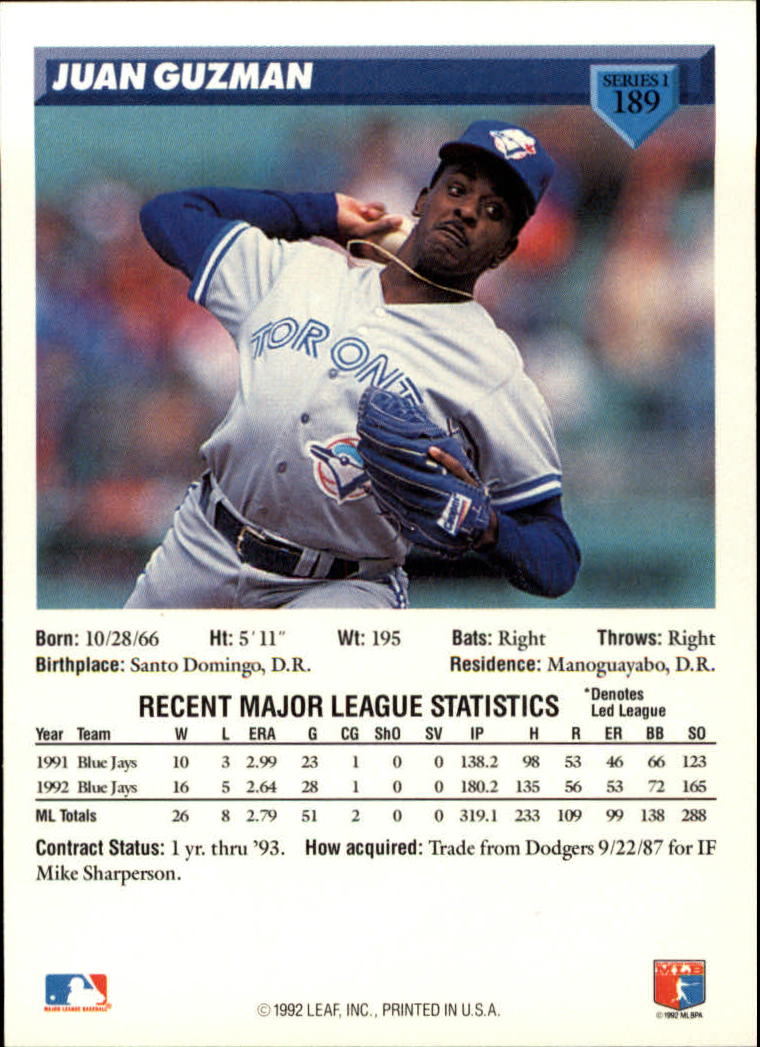 B1980- 1993 Donruss Baseball Cards 1-250 +Rookies -You Pick- 15+ FREE US SHIP - Picture 379 of 501