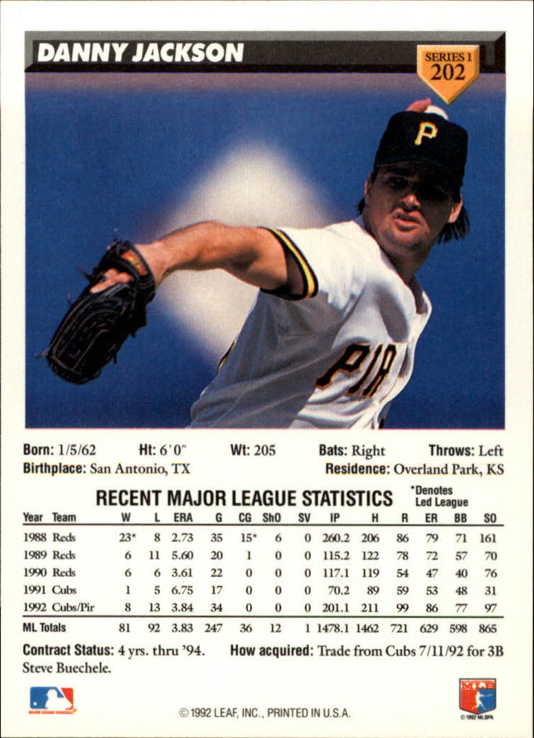 B1980- 1993 Donruss Baseball Cards 1-250 +Rookies -You Pick- 15+ FREE US SHIP - Picture 405 of 501