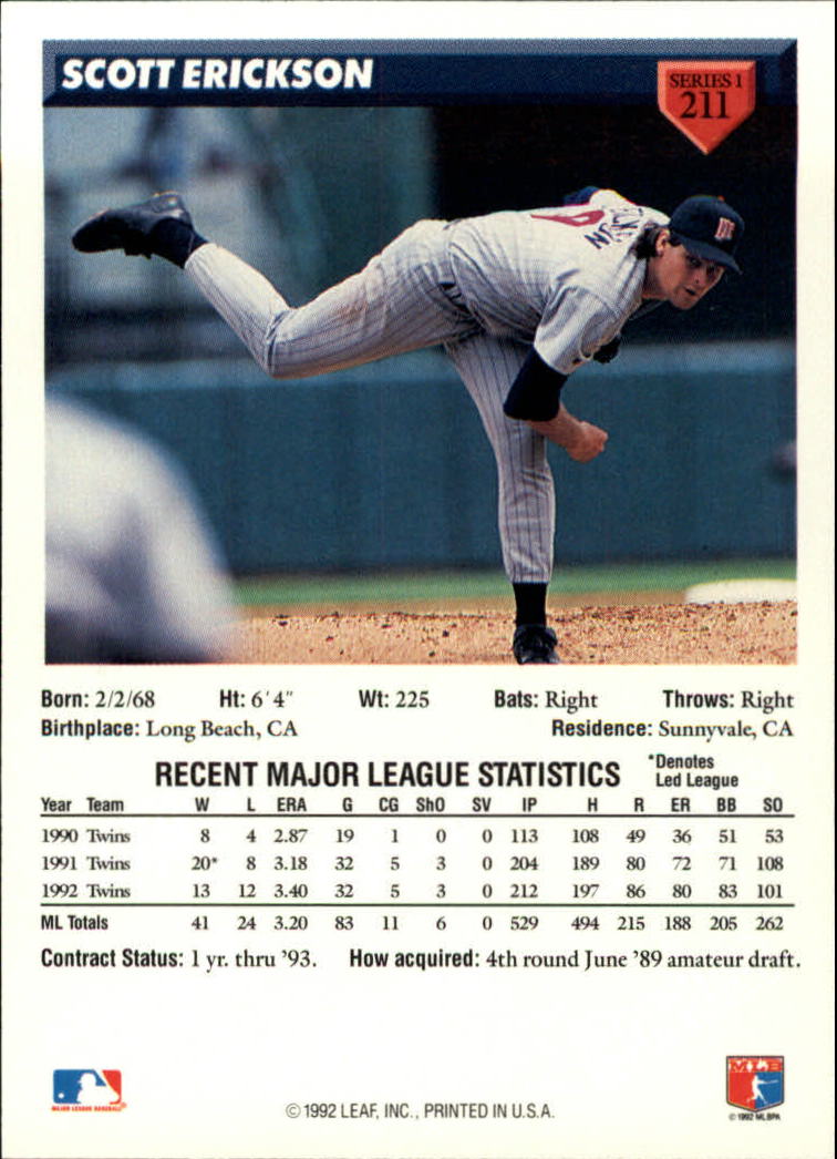 B1980- 1993 Donruss Baseball Cards 1-250 +Rookies -You Pick- 15+ FREE US SHIP - Picture 423 of 501