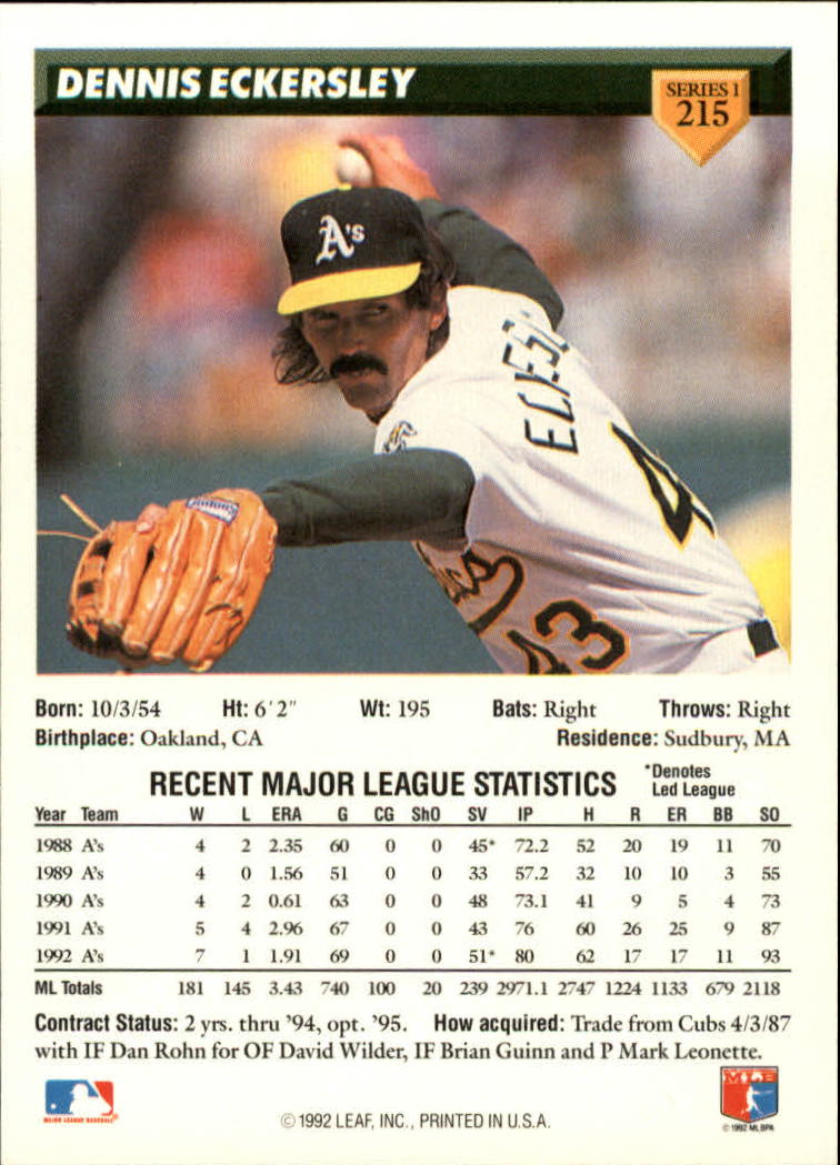 B1980- 1993 Donruss Baseball Cards 1-250 +Rookies -You Pick- 15+ FREE US SHIP - Picture 431 of 501