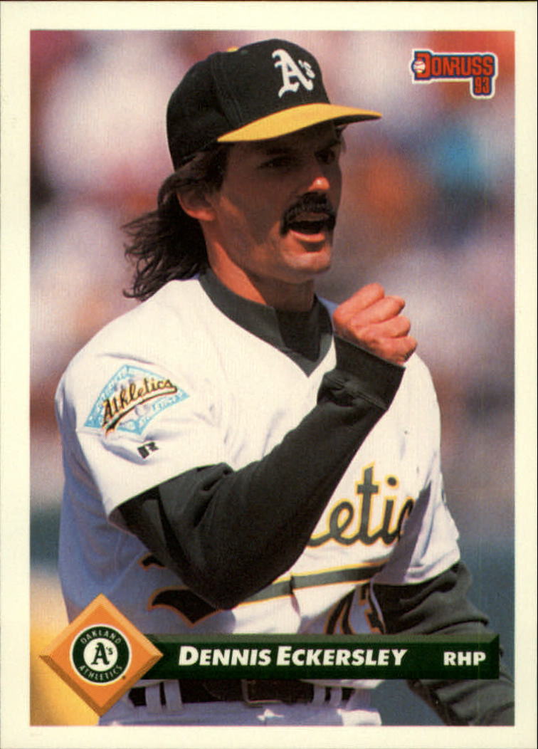 1991 Topps Dennis Eckersley Baseball Card #250 Nm-Mint FREE SHIPPING