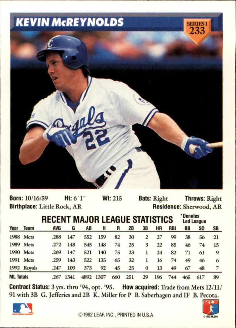 B1980- 1993 Donruss Baseball Cards 1-250 +Rookies -You Pick- 15+ FREE US SHIP - Picture 467 of 501