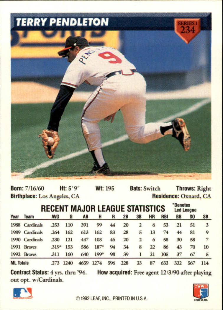 B1980- 1993 Donruss Baseball Cards 1-250 +Rookies -You Pick- 15+ FREE US SHIP - Picture 469 of 501