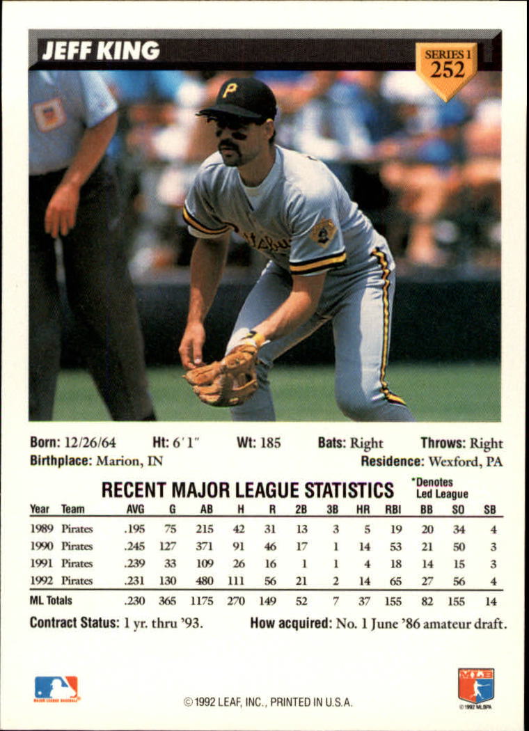 B1980- 1993 Donruss Baseball Cards 251-500 +Rookies -You Pick- 15+ FREE US SHIP - Picture 5 of 485