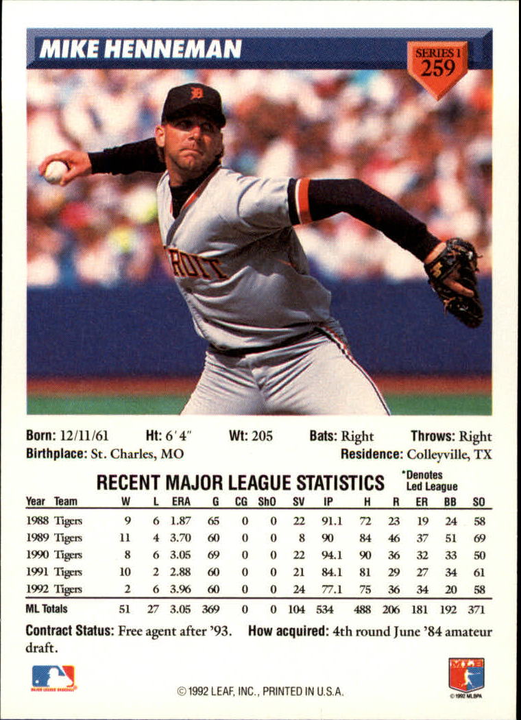 B1980- 1993 Donruss Baseball Cards 251-500 +Rookies -You Pick- 15+ FREE US SHIP - Picture 19 of 485