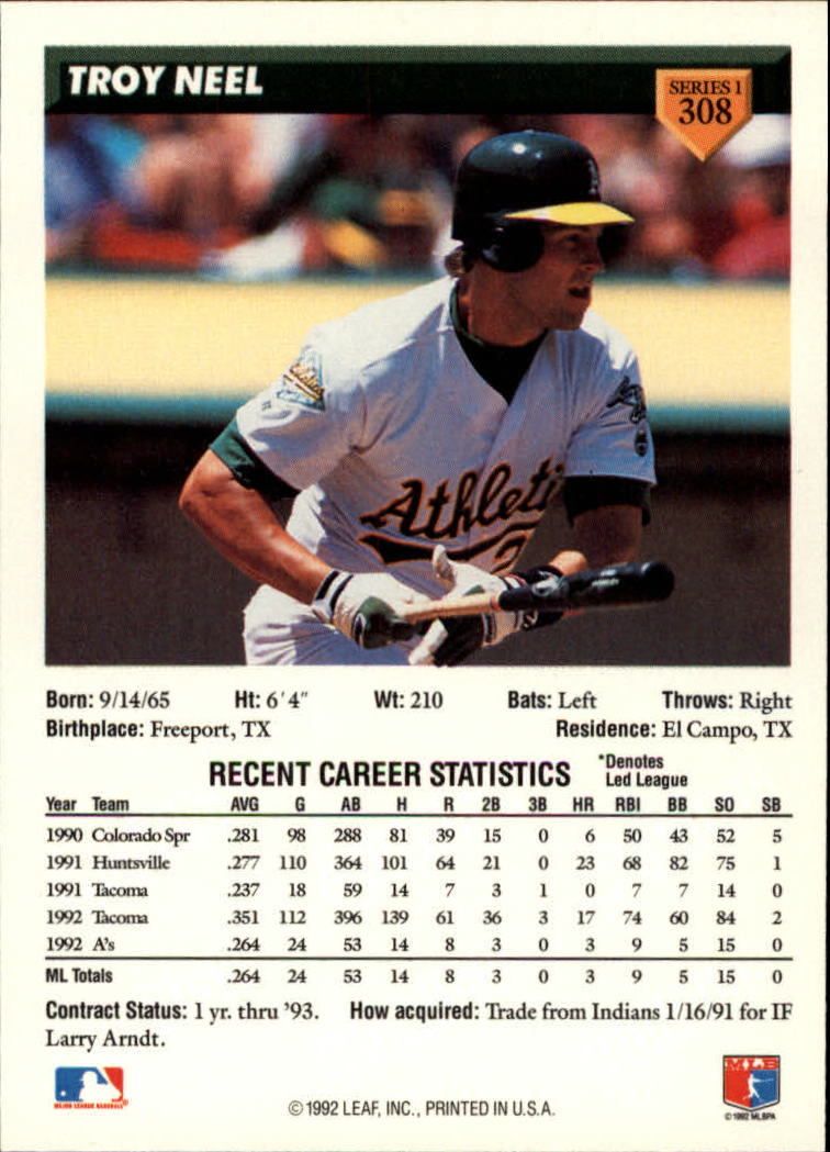 B1980- 1993 Donruss Baseball Cards 251-500 +Rookies -You Pick- 15+ FREE US SHIP - Picture 115 of 485