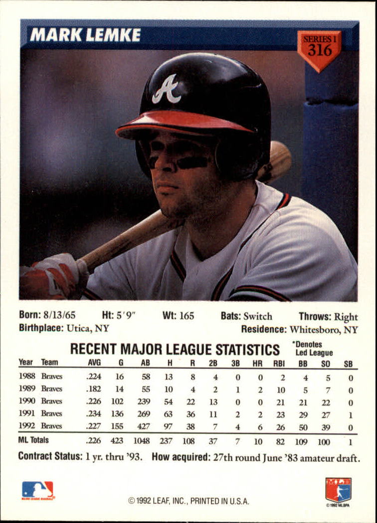 B1980- 1993 Donruss Baseball Cards 251-500 +Rookies -You Pick- 15+ FREE US SHIP - Picture 131 of 485
