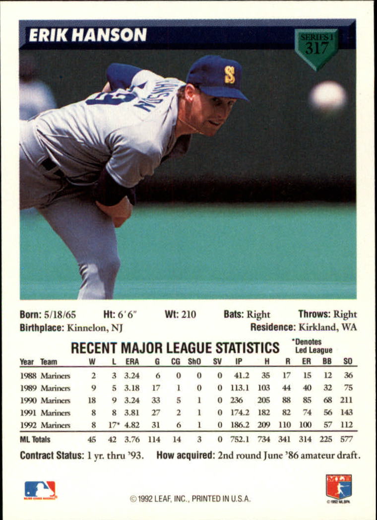 B1980- 1993 Donruss Baseball Cards 251-500 +Rookies -You Pick- 15+ FREE US SHIP - Picture 133 of 485