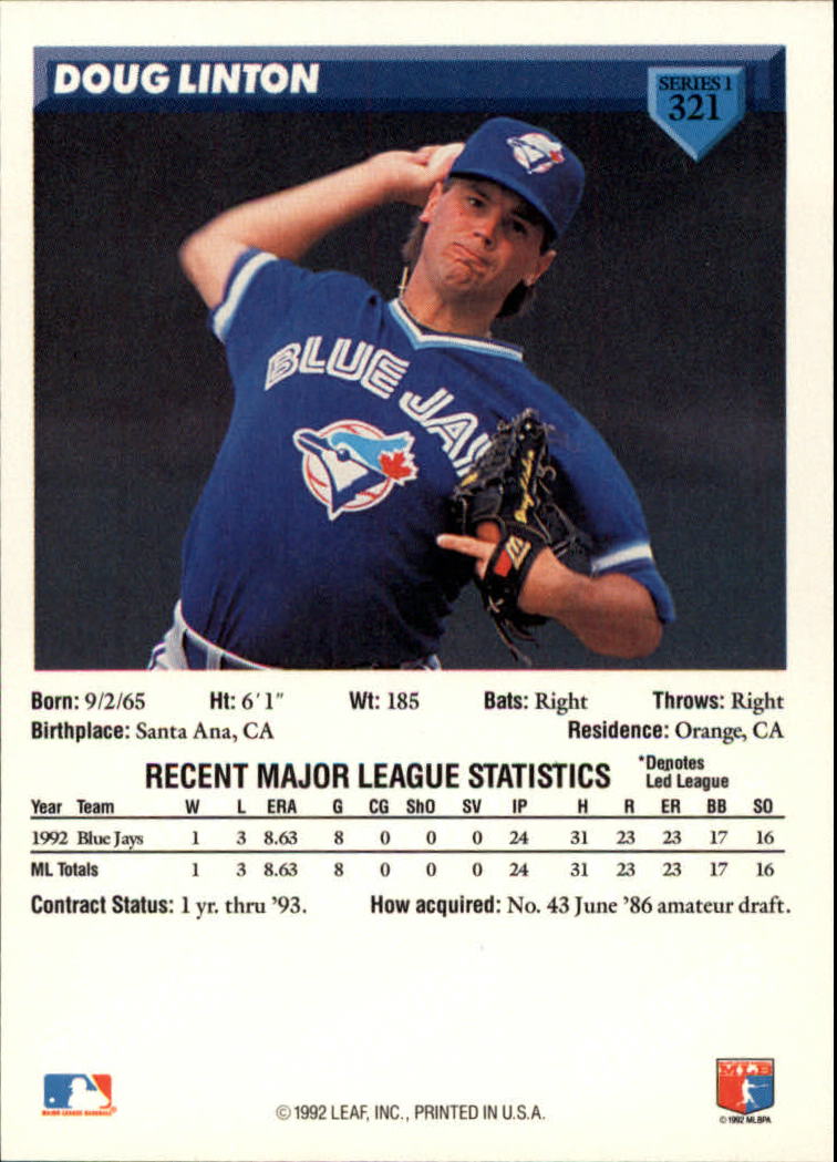 B1980- 1993 Donruss Baseball Cards 251-500 +Rookies -You Pick- 15+ FREE US SHIP - Picture 141 of 485