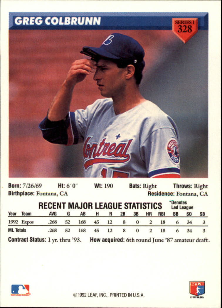 B1980- 1993 Donruss Baseball Cards 251-500 +Rookies -You Pick- 15+ FREE US SHIP - Picture 153 of 485