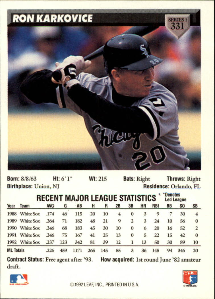 B1980- 1993 Donruss Baseball Cards 251-500 +Rookies -You Pick- 15+ FREE US SHIP - Picture 159 of 485