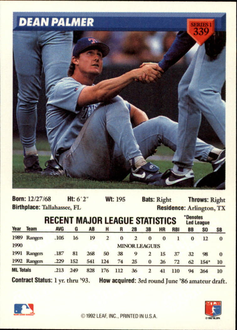 B1980- 1993 Donruss Baseball Cards 251-500 +Rookies -You Pick- 15+ FREE US SHIP - Picture 175 of 485