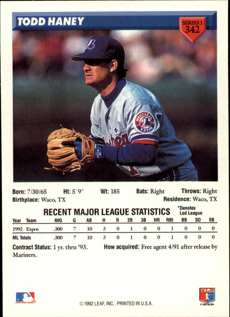B1980- 1993 Donruss Baseball Cards 251-500 +Rookies -You Pick- 15+ FREE US SHIP - Picture 181 of 485
