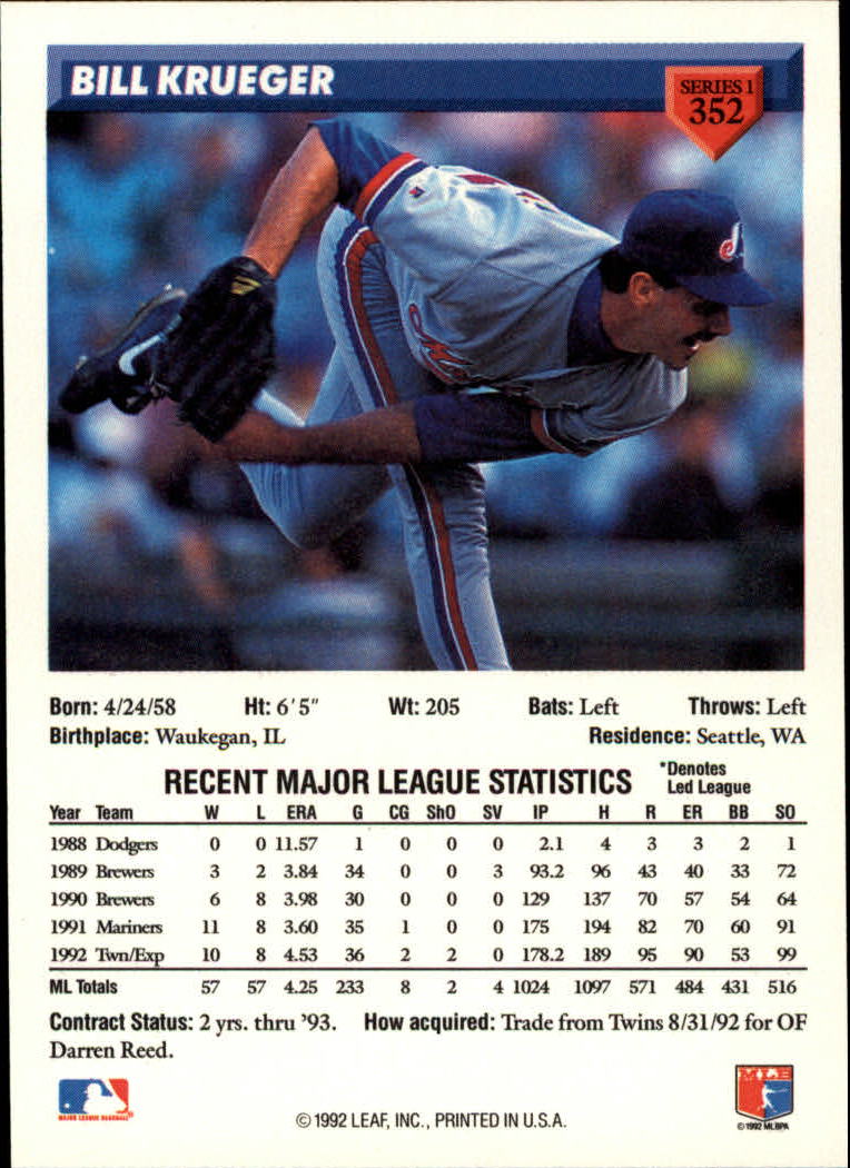 B1980- 1993 Donruss Baseball Cards 251-500 +Rookies -You Pick- 15+ FREE US SHIP - Picture 201 of 485