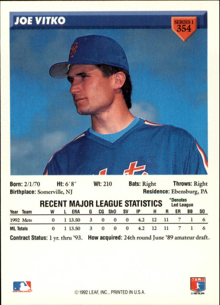 B1980- 1993 Donruss Baseball Cards 251-500 +Rookies -You Pick- 15+ FREE US SHIP - Picture 205 of 485