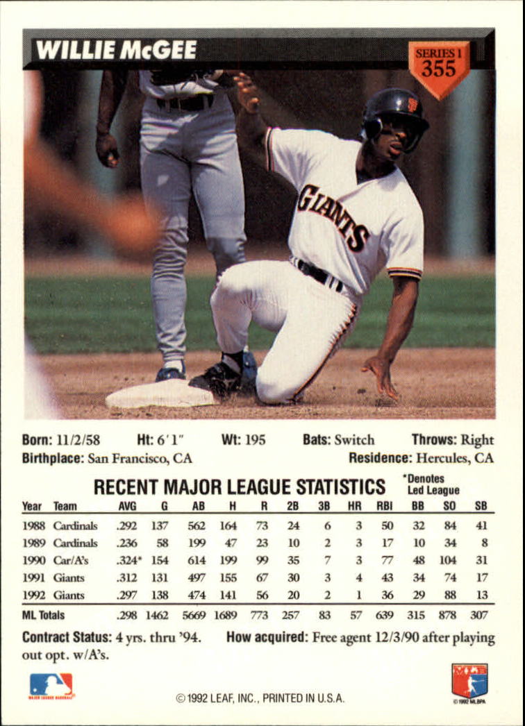 B1980- 1993 Donruss Baseball Cards 251-500 +Rookies -You Pick- 15+ FREE US SHIP - Picture 207 of 485