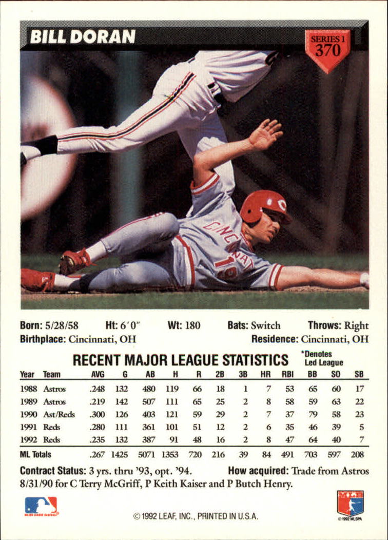 B1980- 1993 Donruss Baseball Cards 251-500 +Rookies -You Pick- 15+ FREE US SHIP - Picture 237 of 485