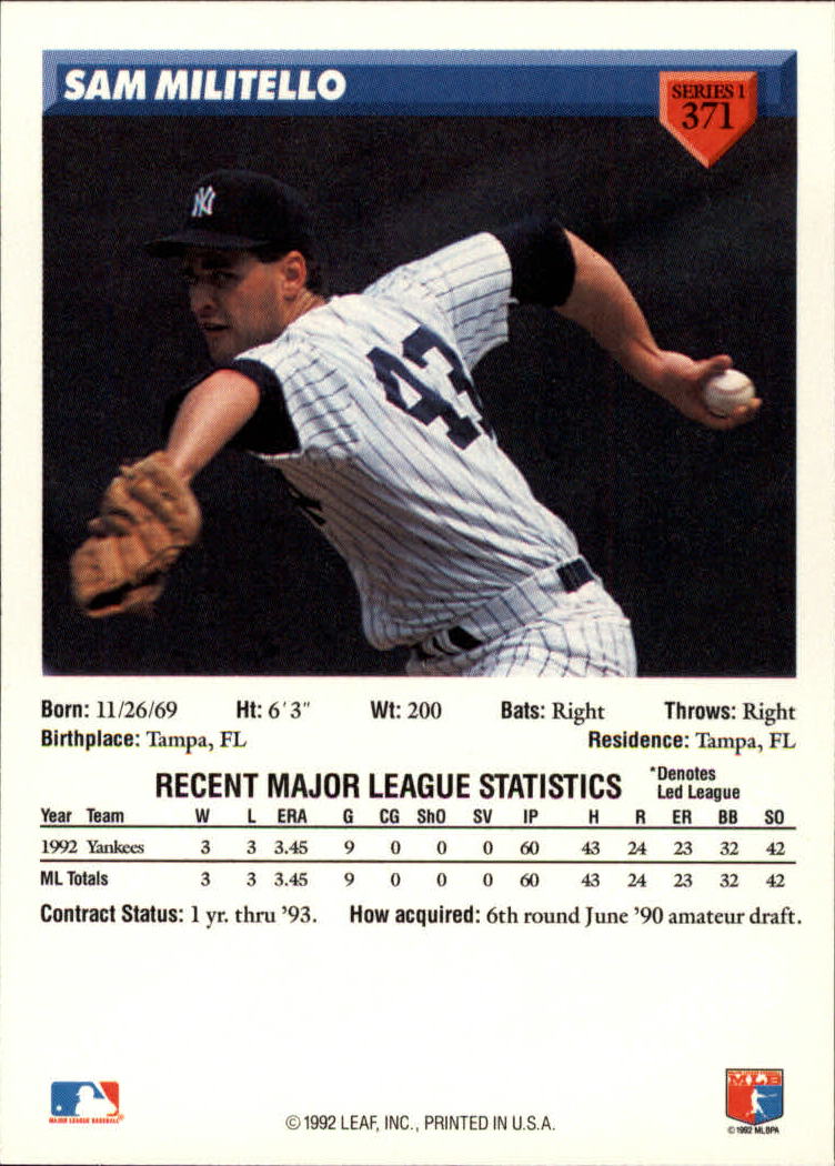 B1980- 1993 Donruss Baseball Cards 251-500 +Rookies -You Pick- 15+ FREE US SHIP - Picture 239 of 485