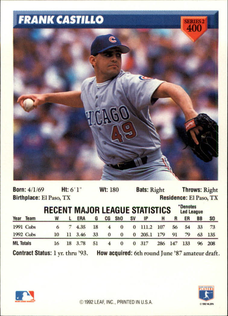 B1980- 1993 Donruss Baseball Cards 251-500 +Rookies -You Pick- 15+ FREE US SHIP - Picture 295 of 485
