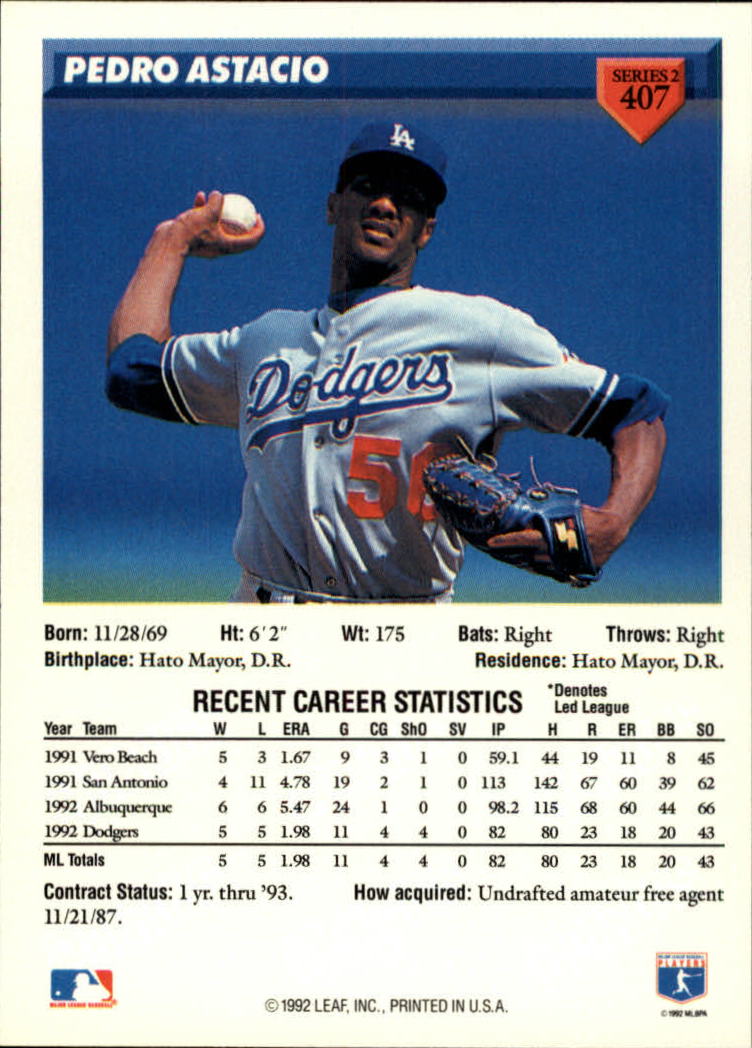 B1980- 1993 Donruss Baseball Cards 251-500 +Rookies -You Pick- 15+ FREE US SHIP - Picture 309 of 485