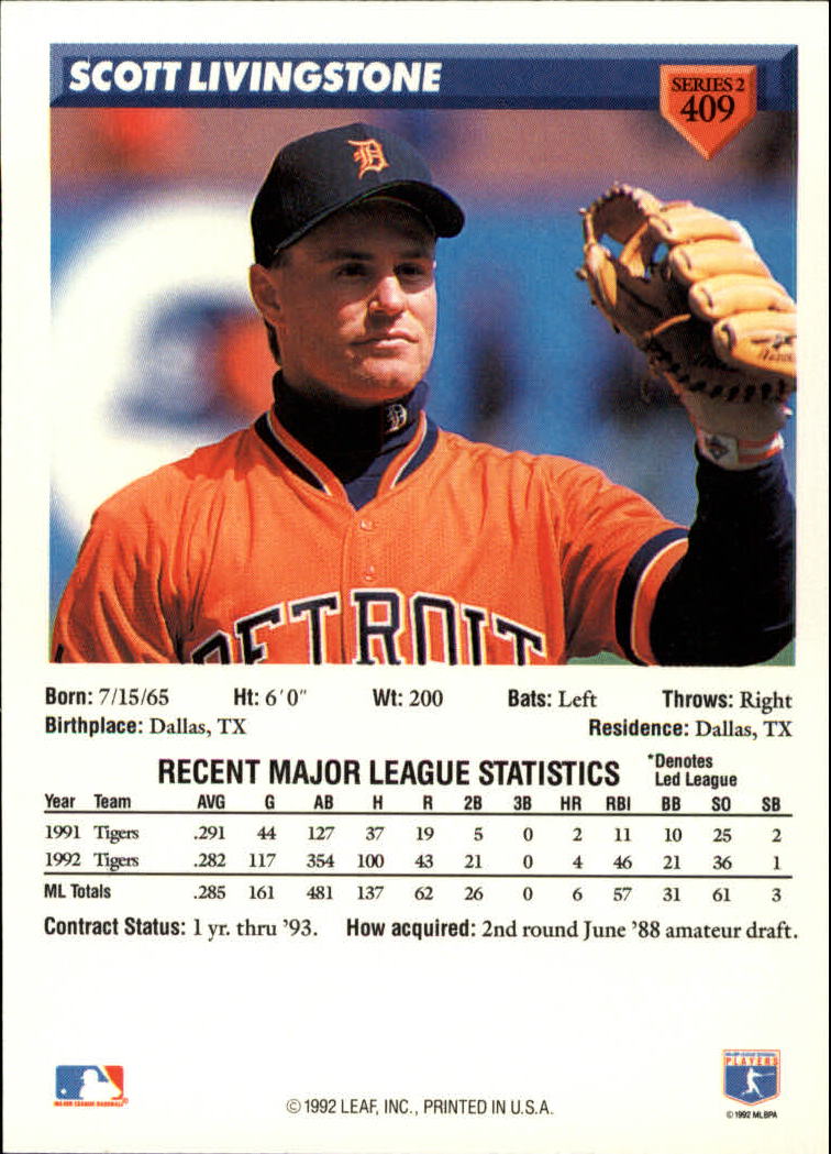B1980- 1993 Donruss Baseball Cards 251-500 +Rookies -You Pick- 15+ FREE US SHIP - Picture 313 of 485