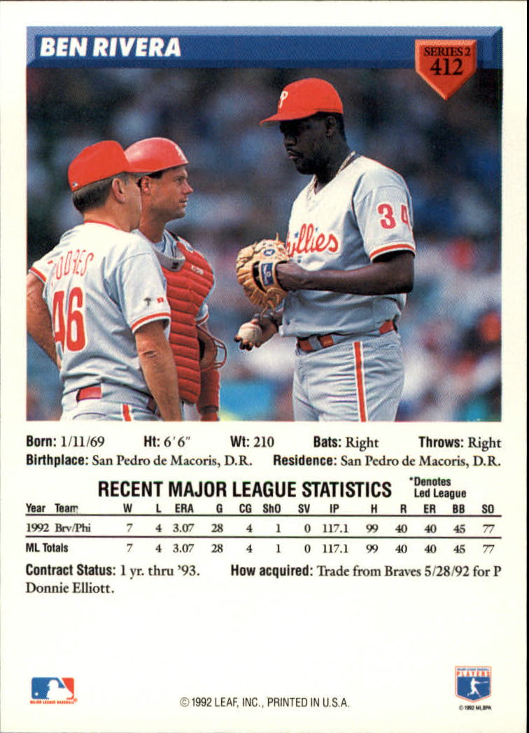 B1980- 1993 Donruss Baseball Cards 251-500 +Rookies -You Pick- 15+ FREE US SHIP - Picture 319 of 485