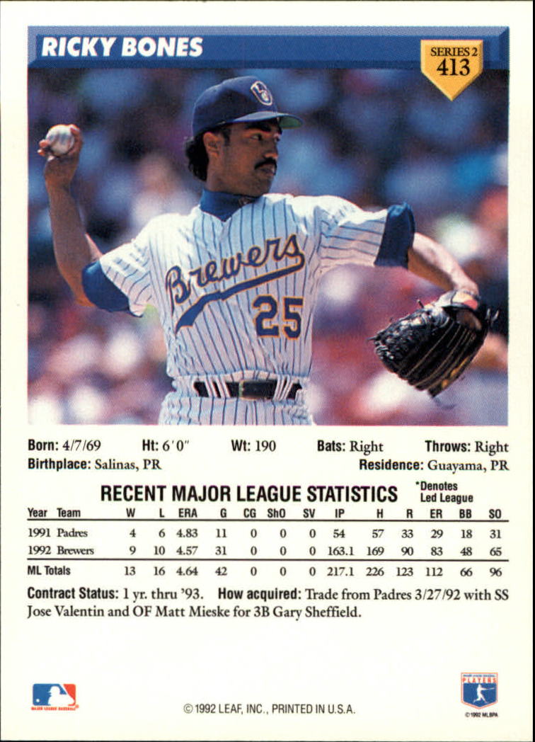 B1980- 1993 Donruss Baseball Cards 251-500 +Rookies -You Pick- 15+ FREE US SHIP - Picture 321 of 485