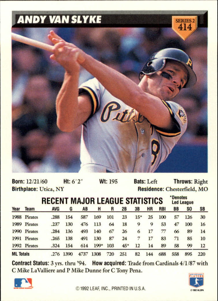 B1980- 1993 Donruss Baseball Cards 251-500 +Rookies -You Pick- 15+ FREE US SHIP - Picture 323 of 485