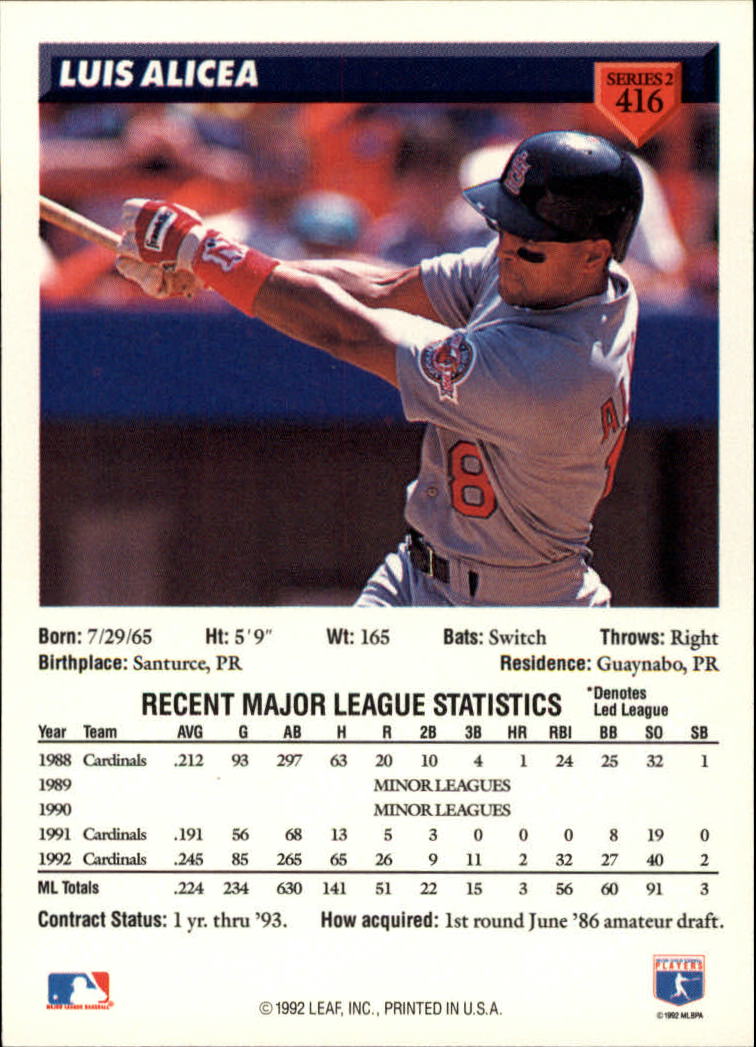 B1980- 1993 Donruss Baseball Cards 251-500 +Rookies -You Pick- 15+ FREE US SHIP - Picture 327 of 485