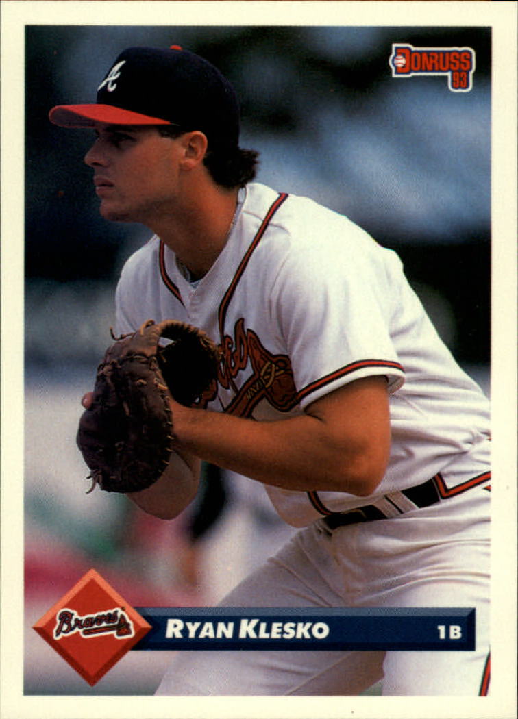 1993 Donruss #422 Ryan Klesko