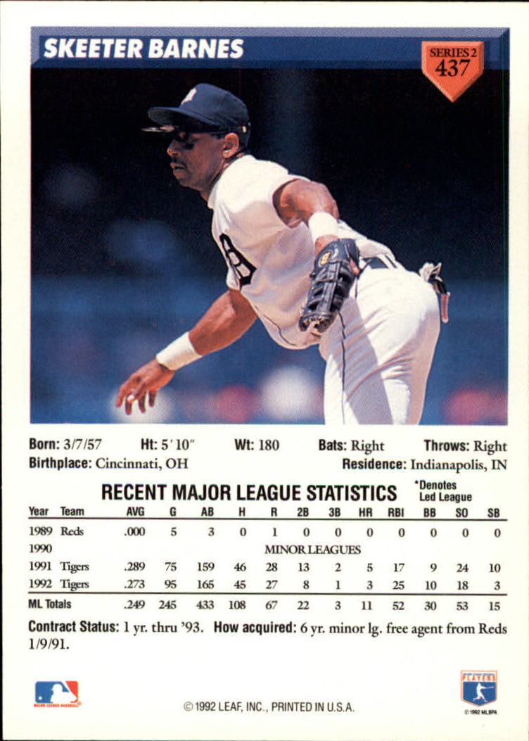 B1980- 1993 Donruss Baseball Cards 251-500 +Rookies -You Pick- 15+ FREE US SHIP - Picture 363 of 485