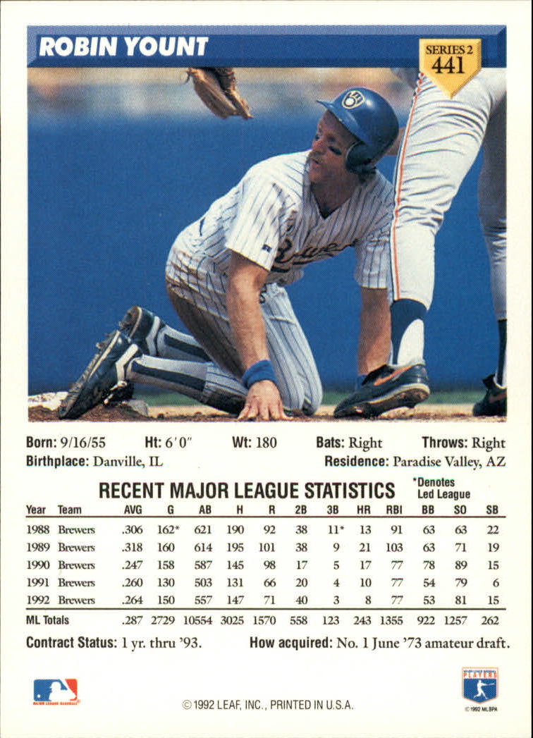 B1980- 1993 Donruss Baseball Cards 251-500 +Rookies -You Pick- 15+ FREE US SHIP - Picture 371 of 485