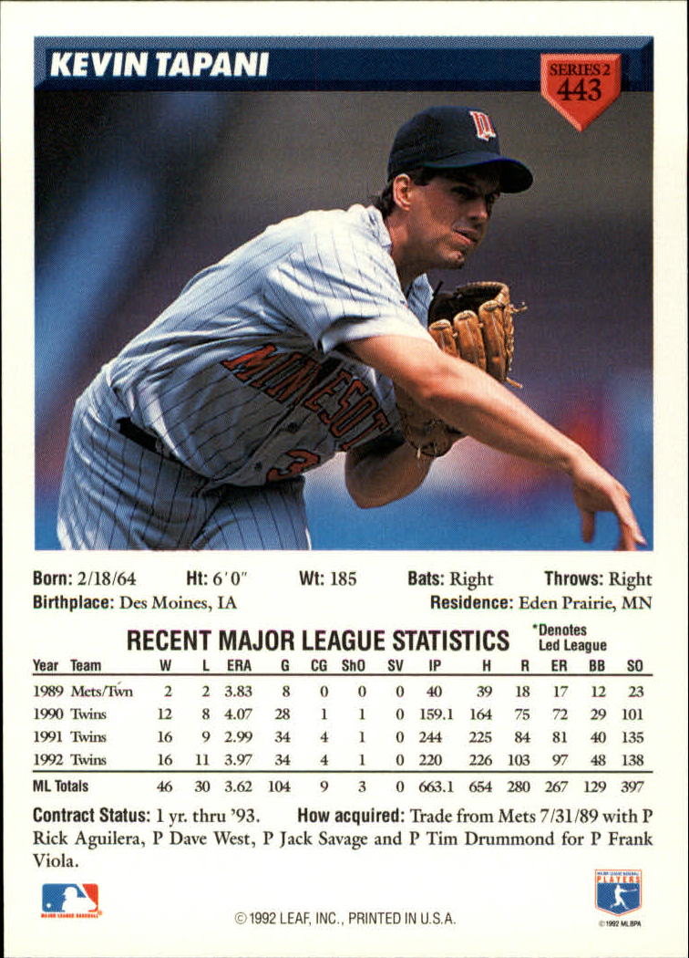 B1980- 1993 Donruss Baseball Cards 251-500 +Rookies -You Pick- 15+ FREE US SHIP - Picture 375 of 485