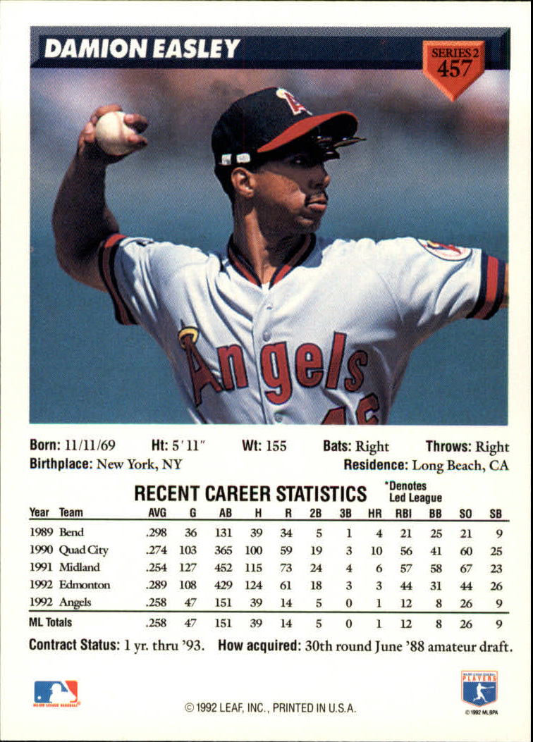 B1980- 1993 Donruss Baseball Cards 251-500 +Rookies -You Pick- 15+ FREE US SHIP - Picture 403 of 485