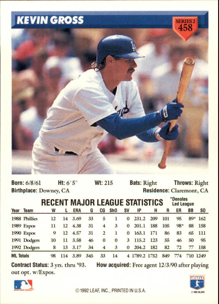 B1980- 1993 Donruss Baseball Cards 251-500 +Rookies -You Pick- 15+ FREE US SHIP - Picture 405 of 485
