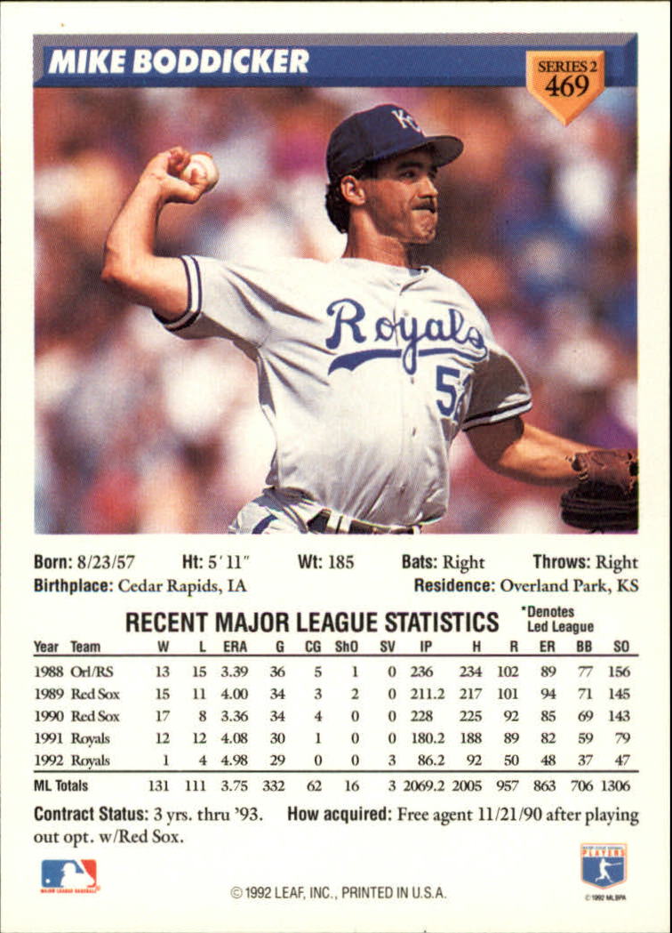 B1980- 1993 Donruss Baseball Cards 251-500 +Rookies -You Pick- 15+ FREE US SHIP - Picture 427 of 485