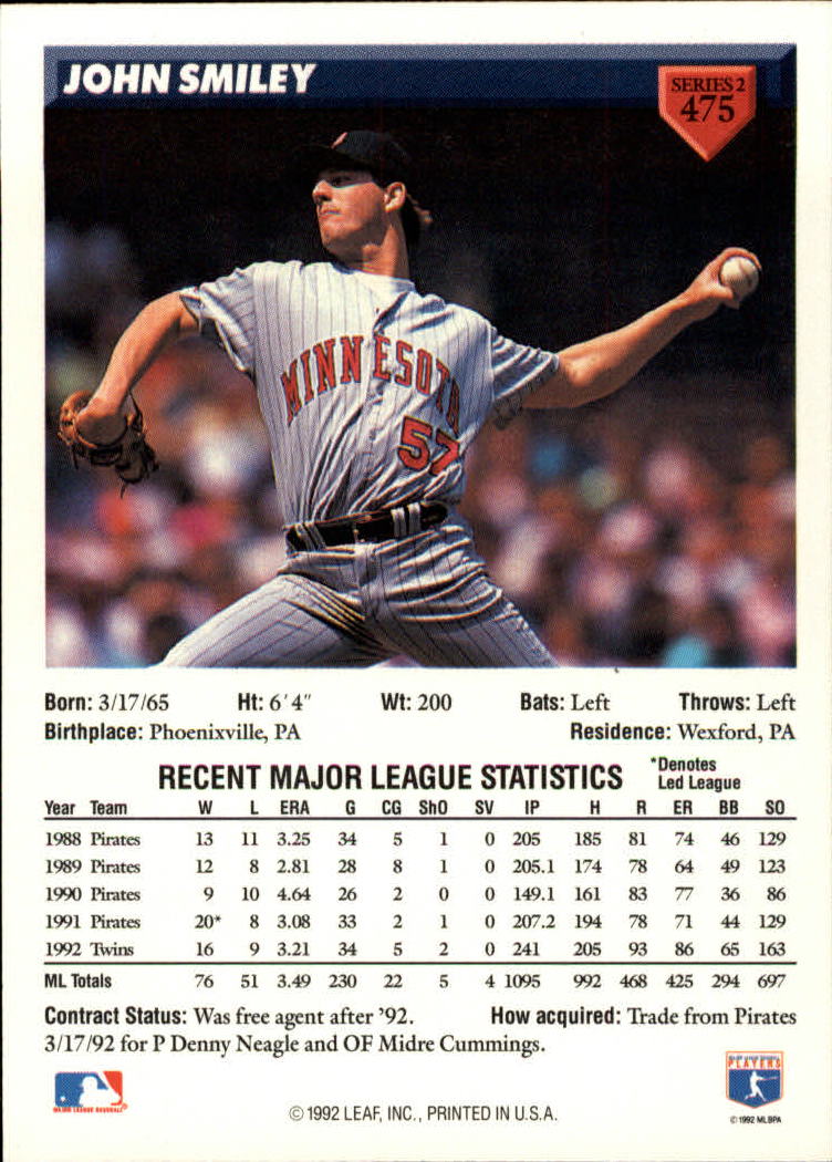 B1980- 1993 Donruss Baseball Cards 251-500 +Rookies -You Pick- 15+ FREE US SHIP - Picture 439 of 485