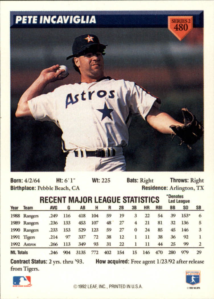 B1980- 1993 Donruss Baseball Cards 251-500 +Rookies -You Pick- 15+ FREE US SHIP - Picture 447 of 485