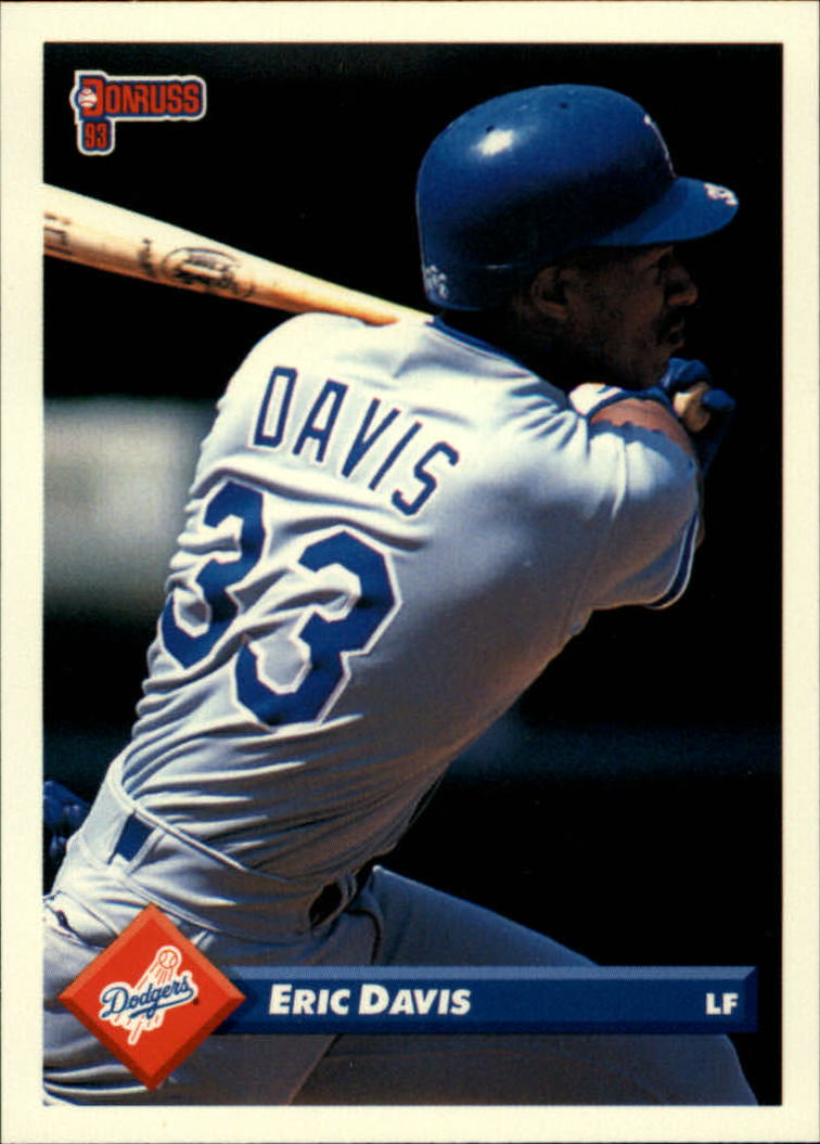 1993 Donruss #482 Eric Davis